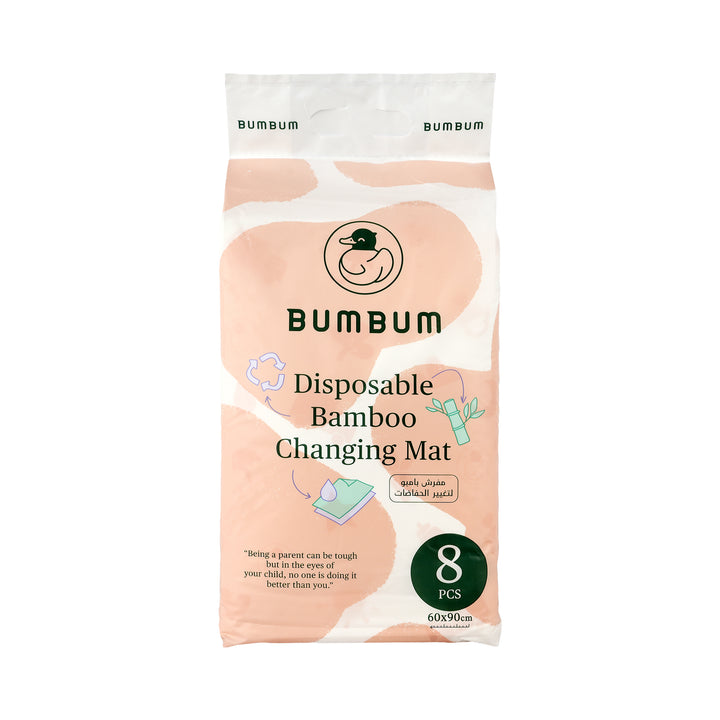 61762-Bumbum Disposable Changing Mat 60x90cm 8pcs