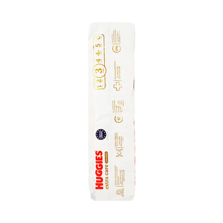 61764-Huggies Extra Care No.3 (5-9Kg) 42Pcs +1