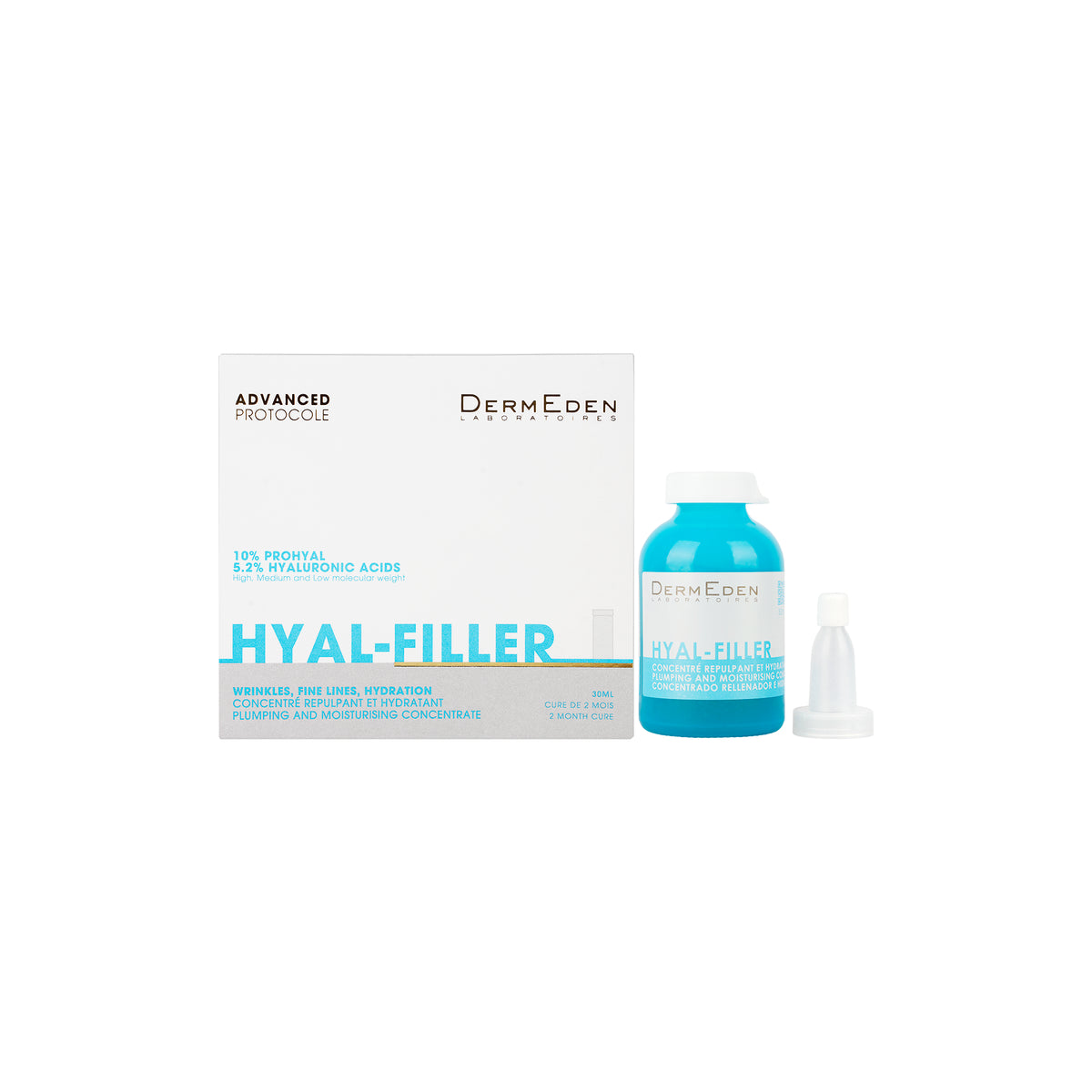61768-Derm Eden Hyal-Filler Plumping&Moisturising Concentrate 30ml