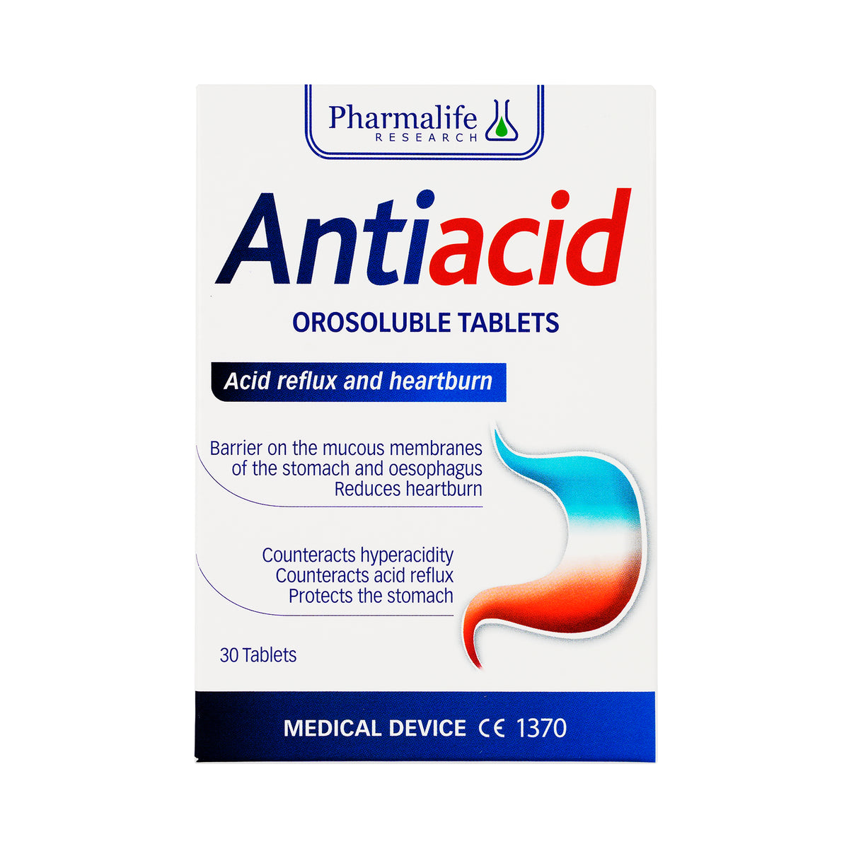 61770-Pharmalife Antiacid Orosoluble 30 Tablets