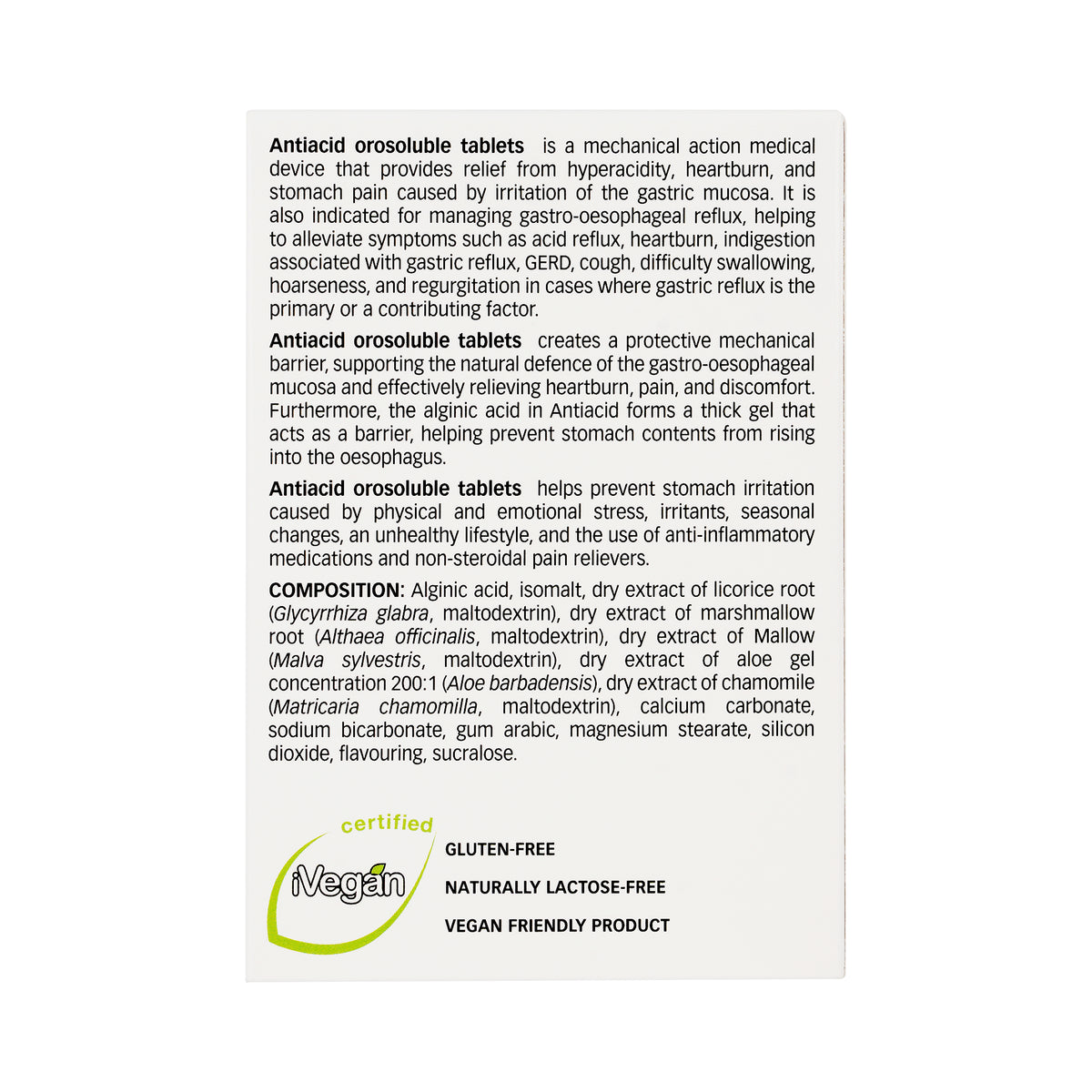 61770-Pharmalife Antiacid Orosoluble 30 Tablets +1