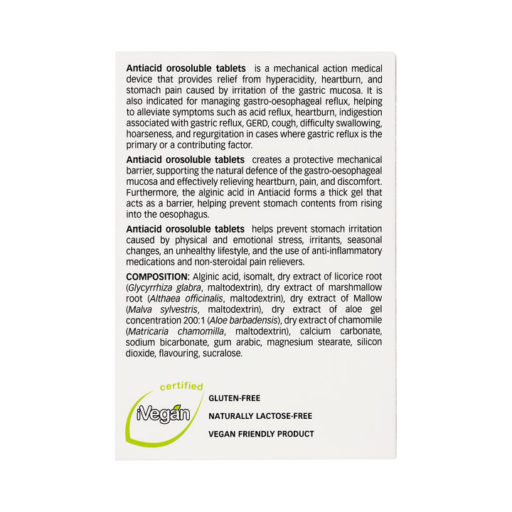 61770-Pharmalife Antiacid Orosoluble 30 Tablets +1
