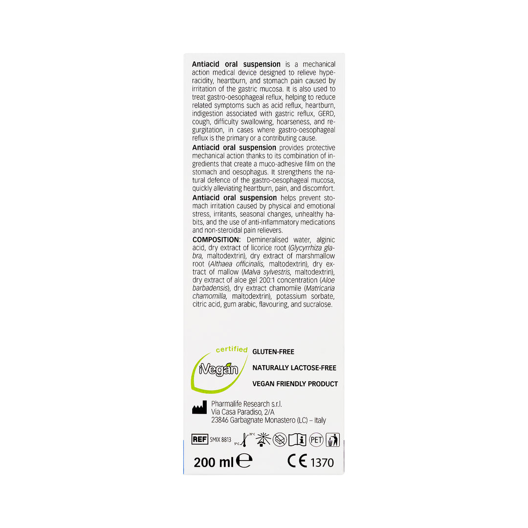 61771-Pharmalife Antiacid Oral Suspension 200ml +3