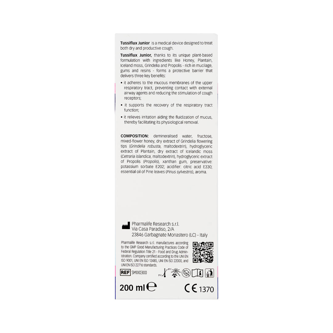 61772-Pharmalife Tussi Flux Junior Oral Suspension 200ml +3