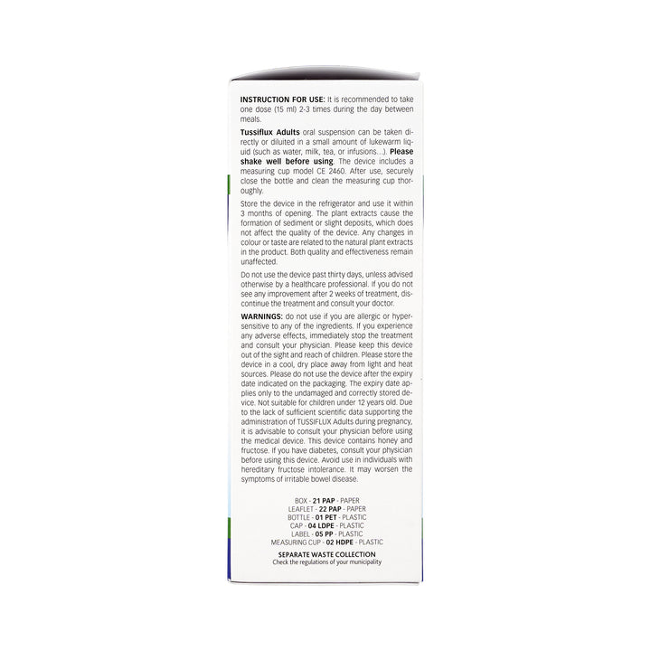 61773-Pharmalife Tussi Flux Adults Oral Suspension 200ml +4