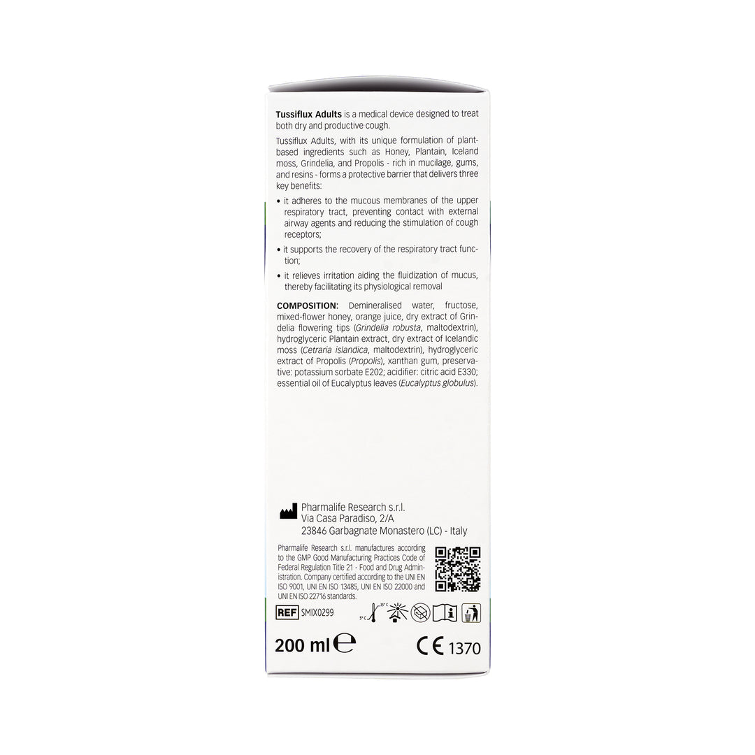 61773-Pharmalife Tussi Flux Adults Oral Suspension 200ml +3