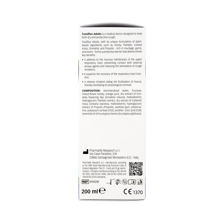 61773-Pharmalife Tussi Flux Adults Oral Suspension 200ml +3