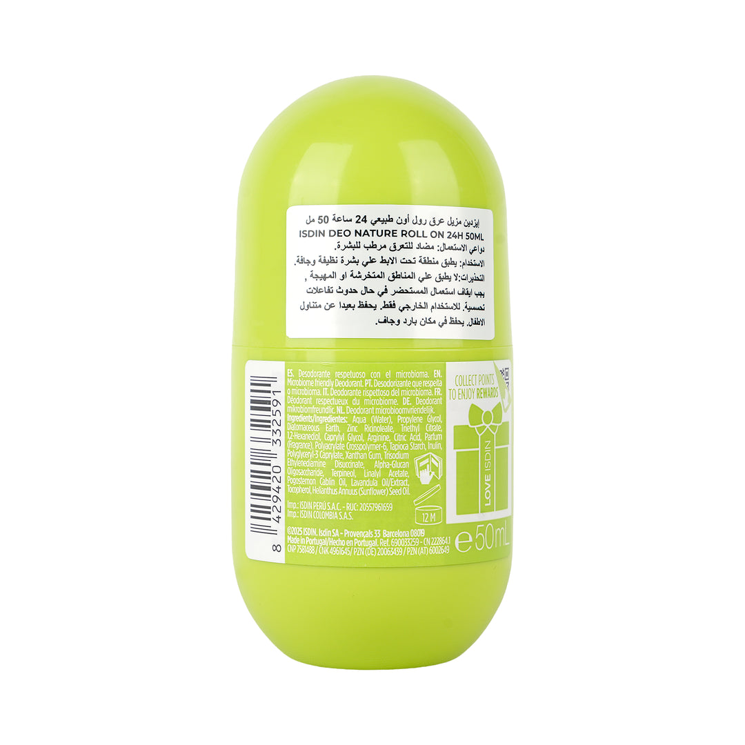61778-Isdin Deo Nature Roll On 24h 50ml +1