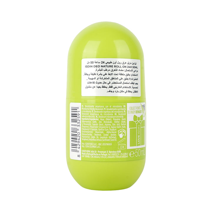61778-Isdin Deo Nature Roll On 24h 50ml +1