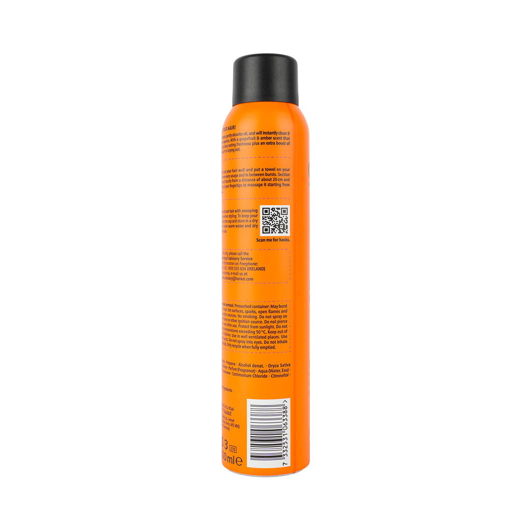 61779-Got2b Extra Texture Dry Shampoo 24H 200ml-Grapefruit &amp; Amber +2