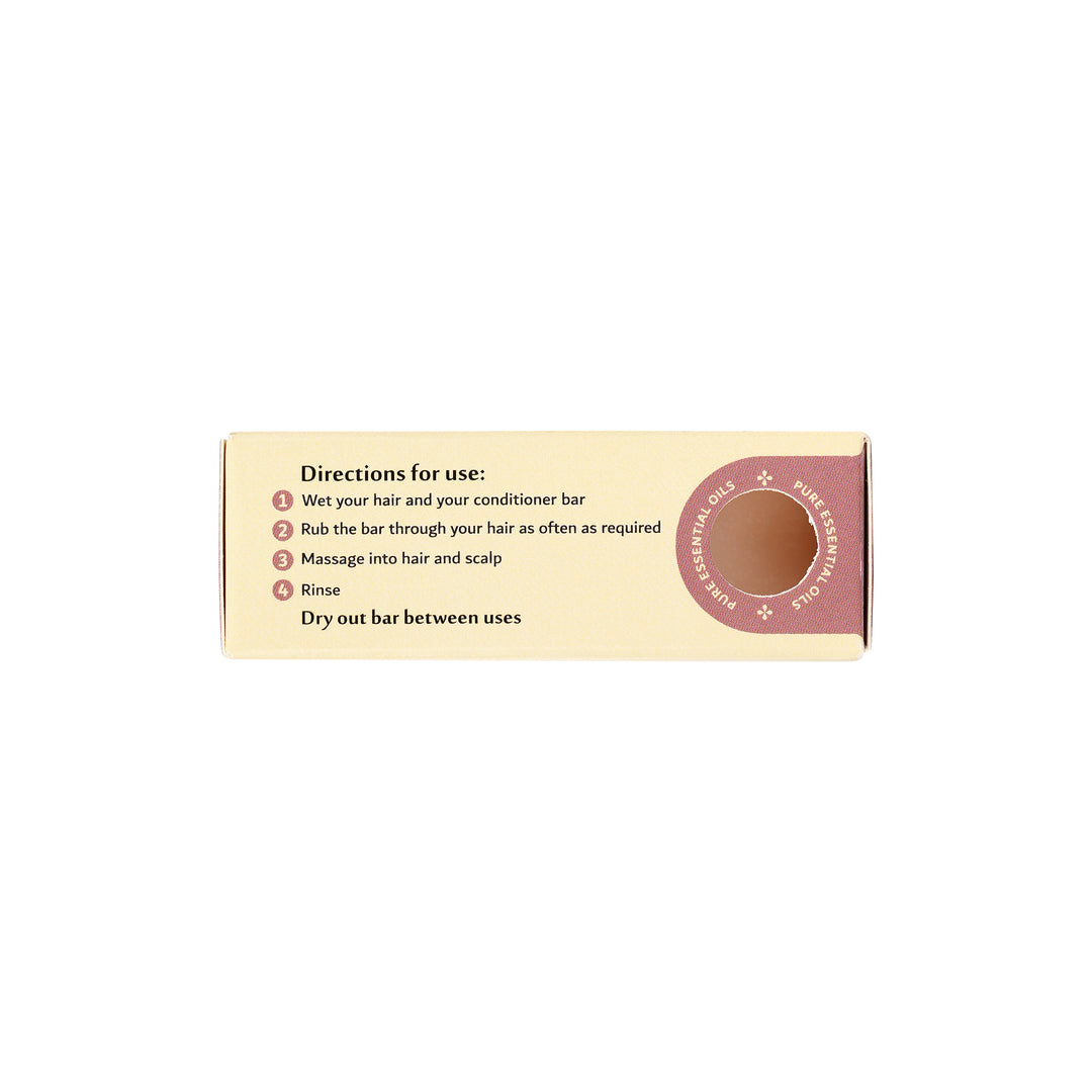 -Sidr &amp; Date Seed Conditioner Bar With Henna Oil 70g +4