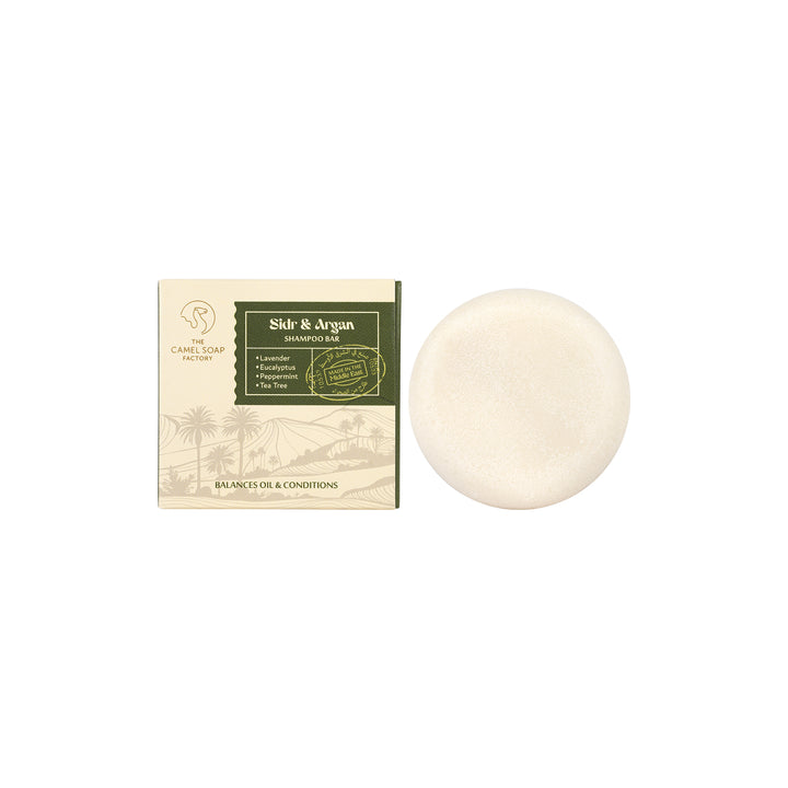 61795-Sidr &amp; Argan Shampoo Bar 70g