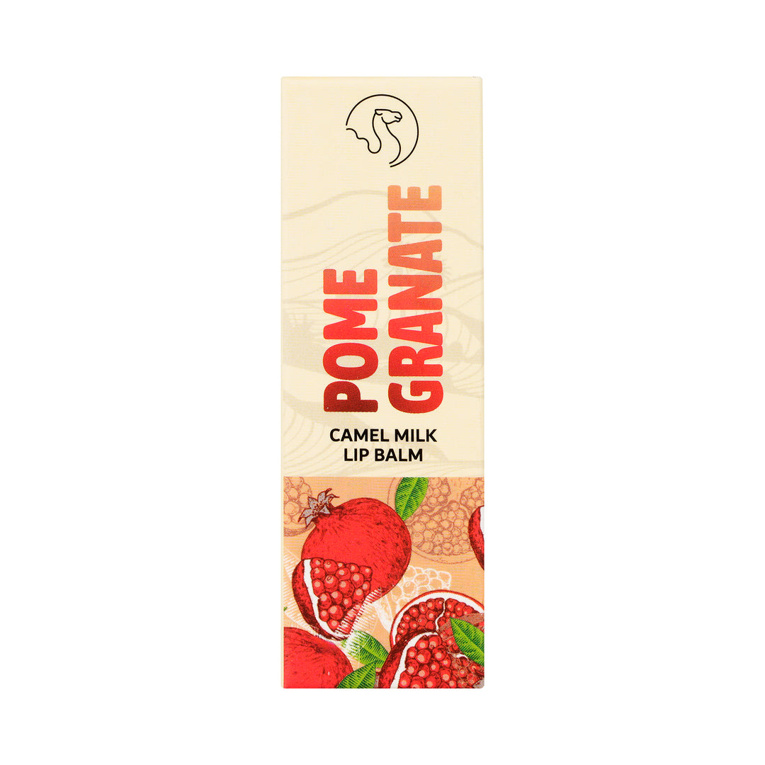 -Camel Milk Lip Balm-Pomegranate +3