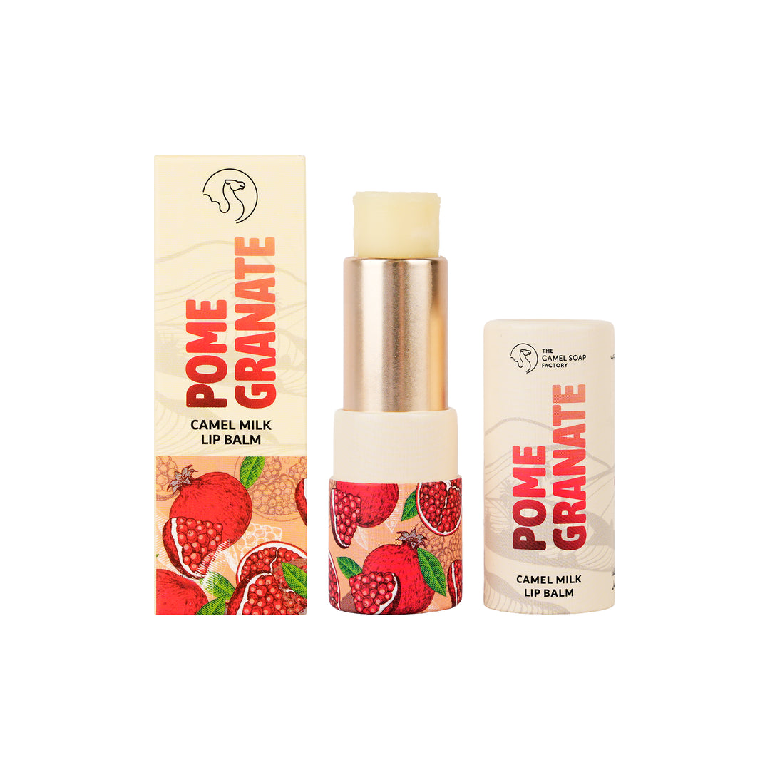 -Camel Milk Lip Balm-Pomegranate +2