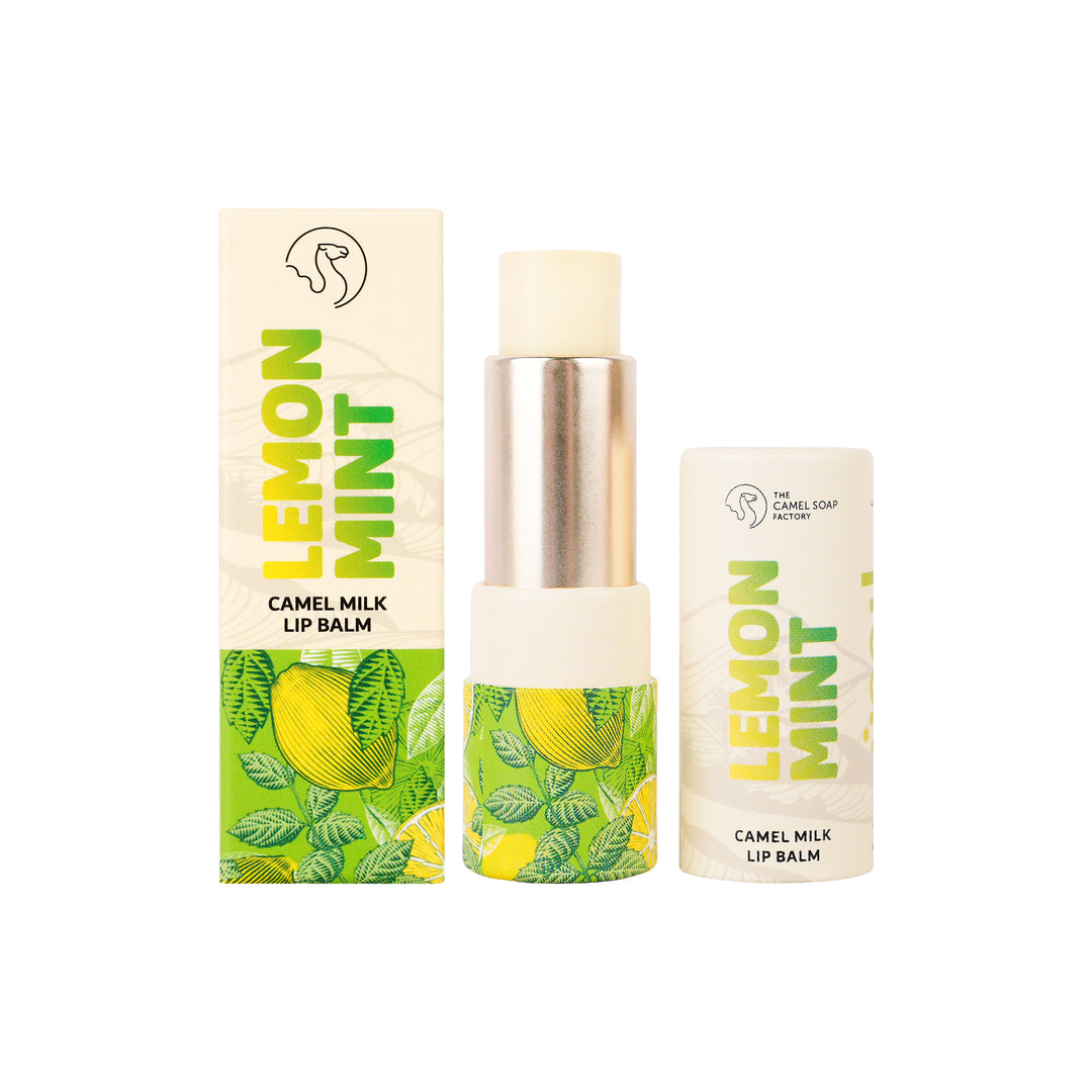-Camel Milk Lip Balm-Lemon Mint +2