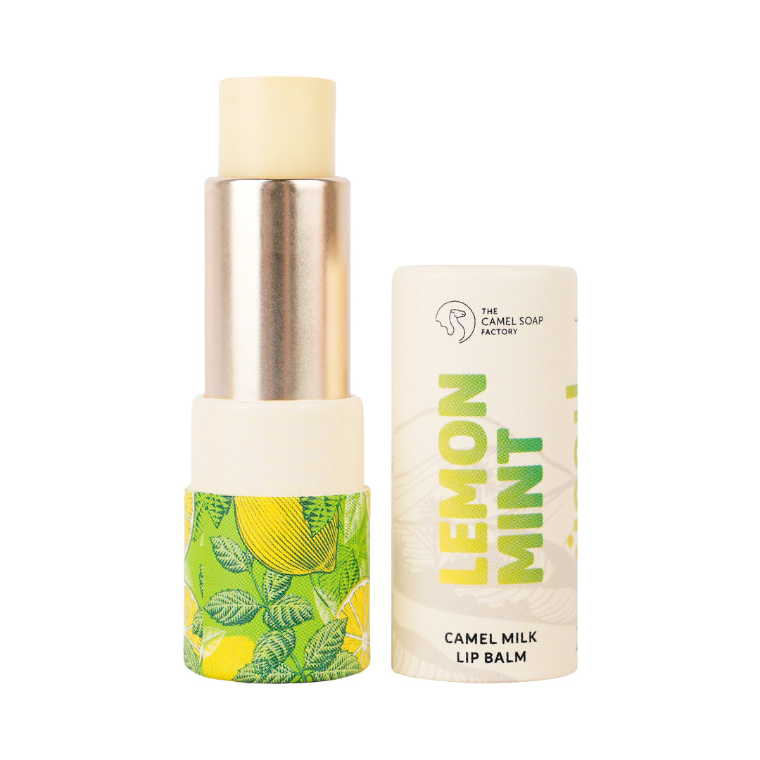 -Camel Milk Lip Balm-Lemon Mint +1