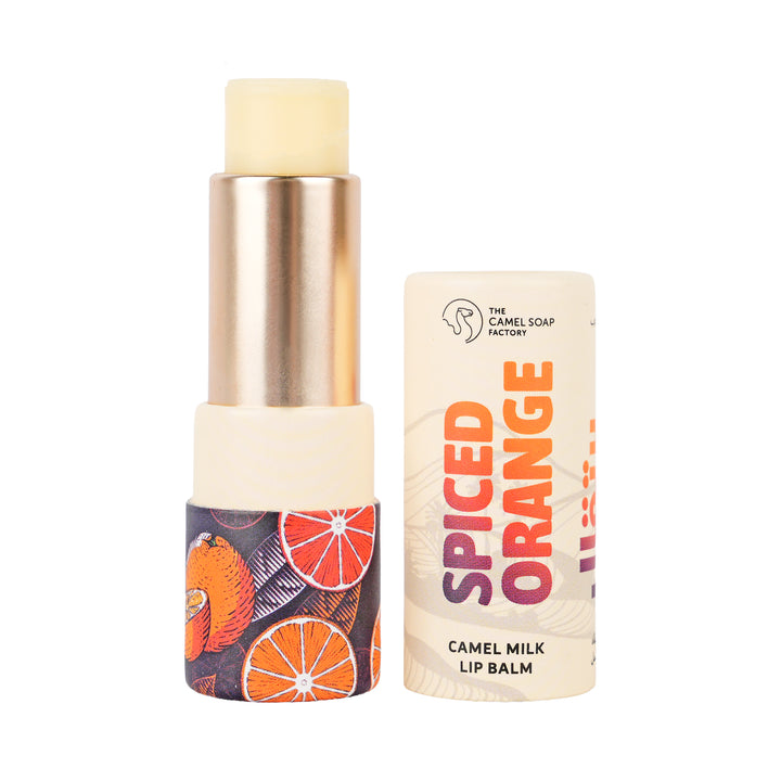 -Camel Milk Lip Balm-Spiced Orange +1