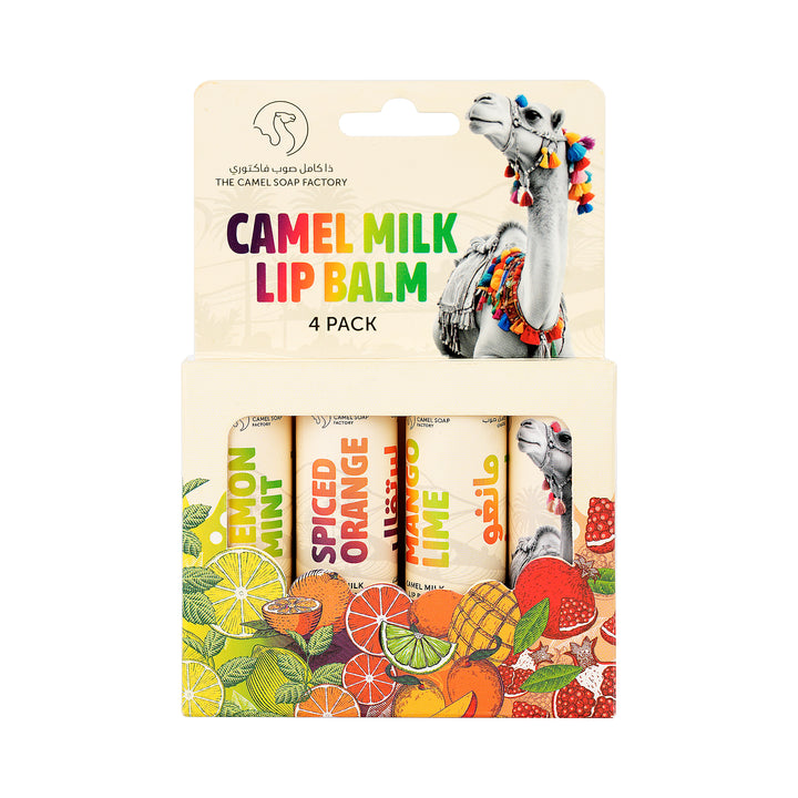 -Camel Milk Lip Balm 4 pack +1