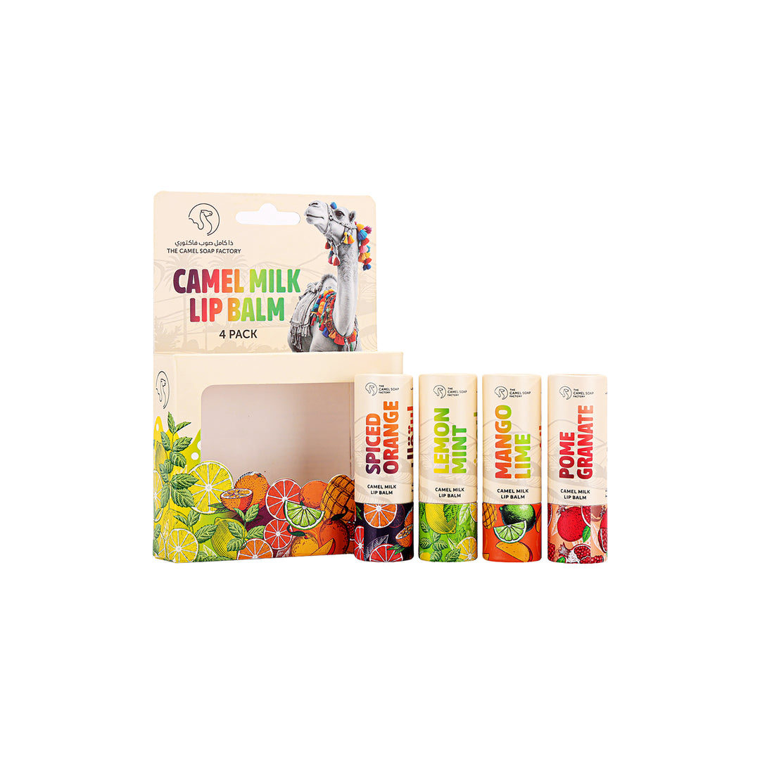 -Camel Milk Lip Balm 4 pack +2