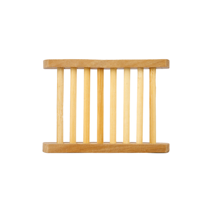-Bamboo Soap Dish-Light Brown +1