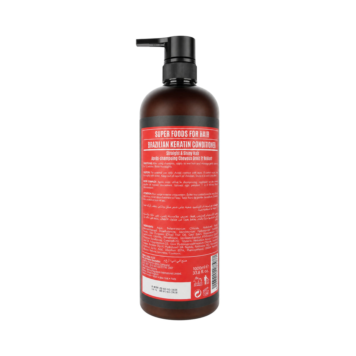 -Cornells S.F Brazilian Keratin Conditioner 1000ml +1