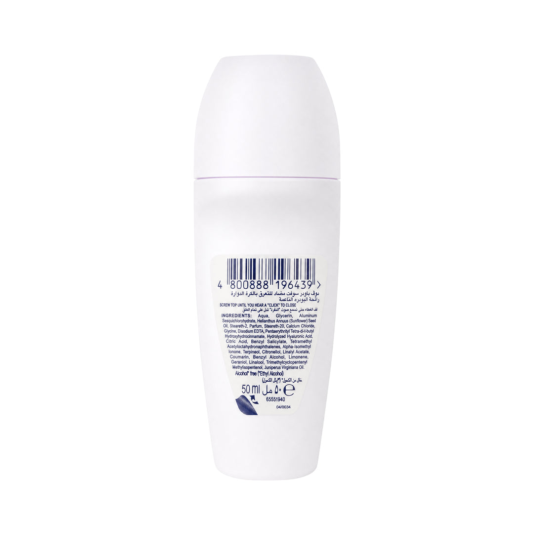 -Dove Advanced Care Deo Roll-On 72H 50Ml - Powder Soft +1
