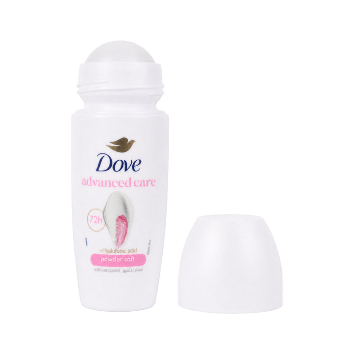 -Dove Advanced Care Deo Roll-On 72H 50Ml - Powder Soft +2