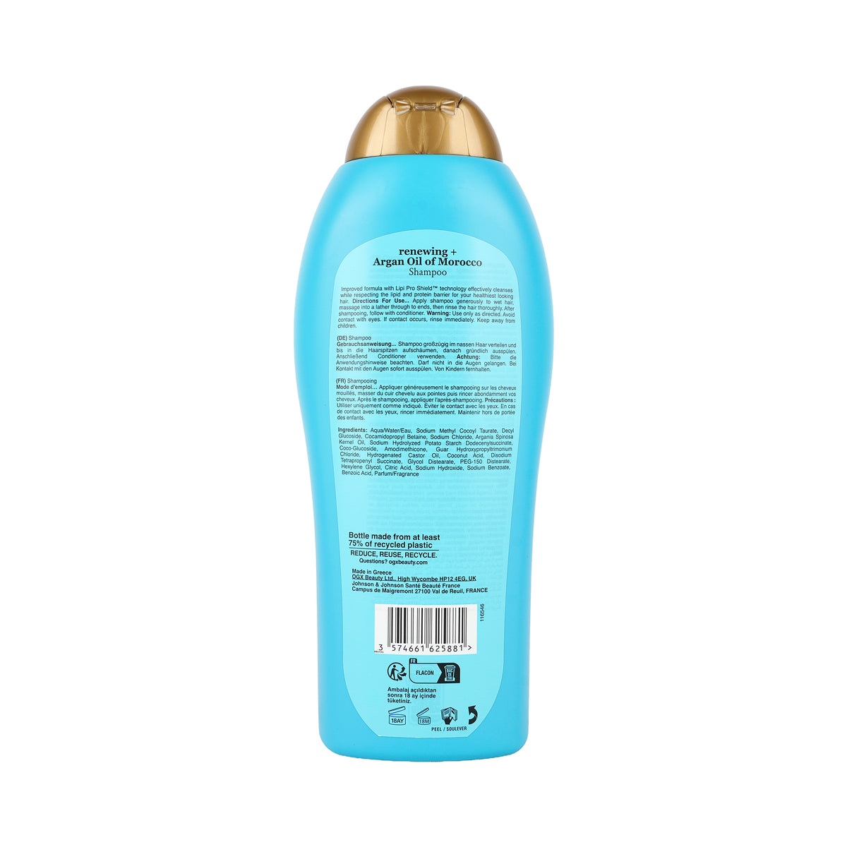 61857-Ogx Argan Oil Of Morocco Shampoo 577ml +1