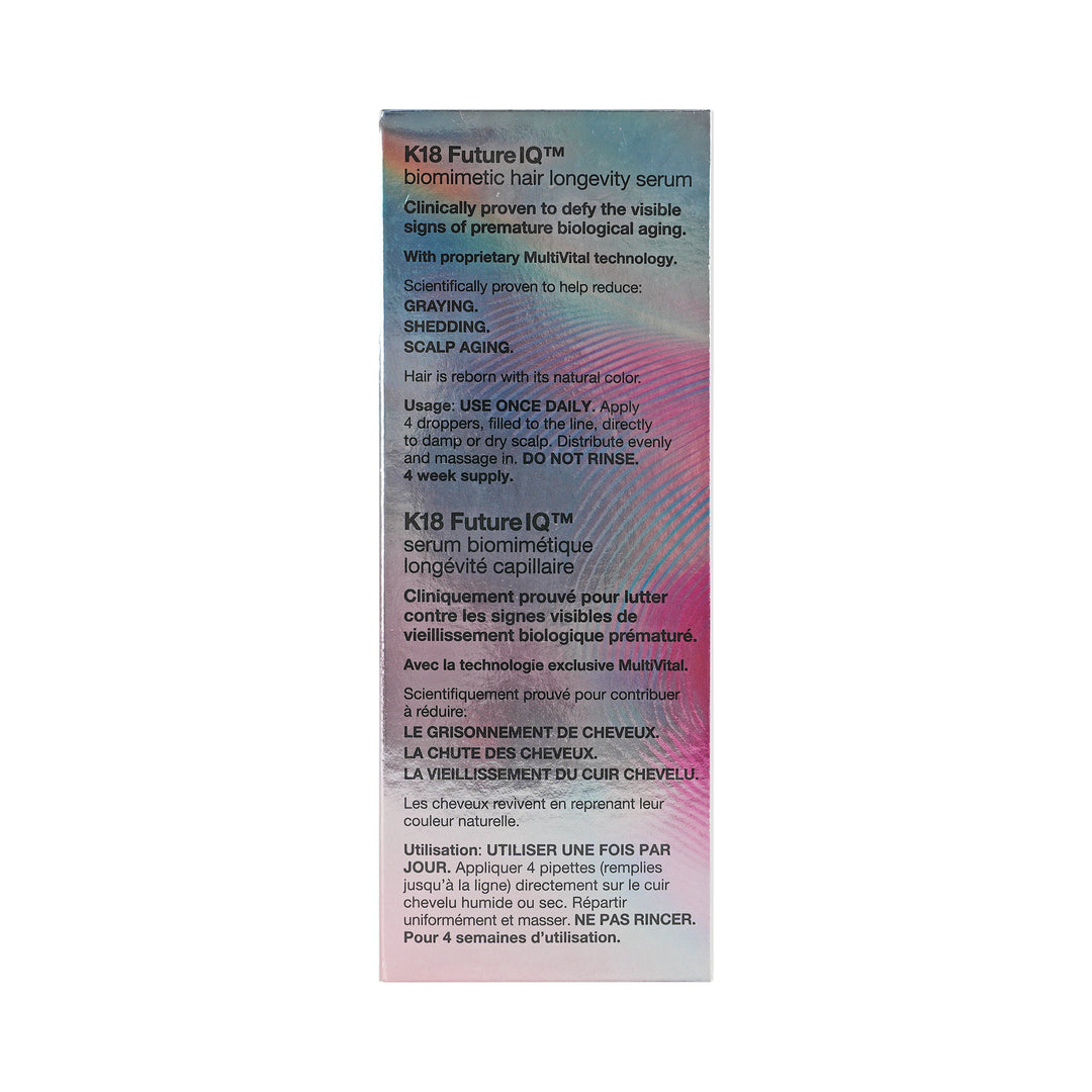61859-K18 Future IQ Biomimetic Hair Longevity Serum +6