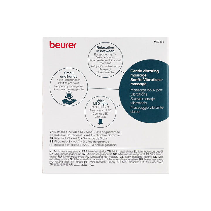 61867-Beurer Mini Massager-MG18 +2
