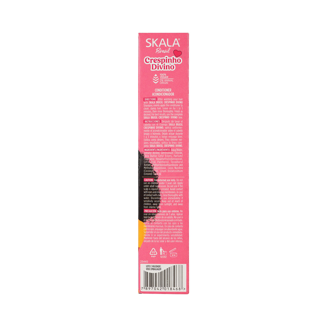 61870-Skala Brasil Crespinho Divino Kids Shampoo &amp; Conditioner Kit +1