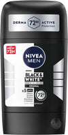Nivea Men 72h Anti-Perspirant Stick 50ml-Black & White