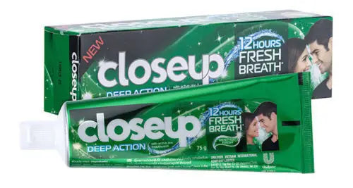 55013-Closeup 24H Fresh Breath Toothpaste 120ml – Menthol Fresh +5
