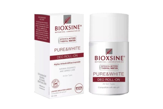 Bioxcin Pure & White Whitening Deo Roll On 50ml