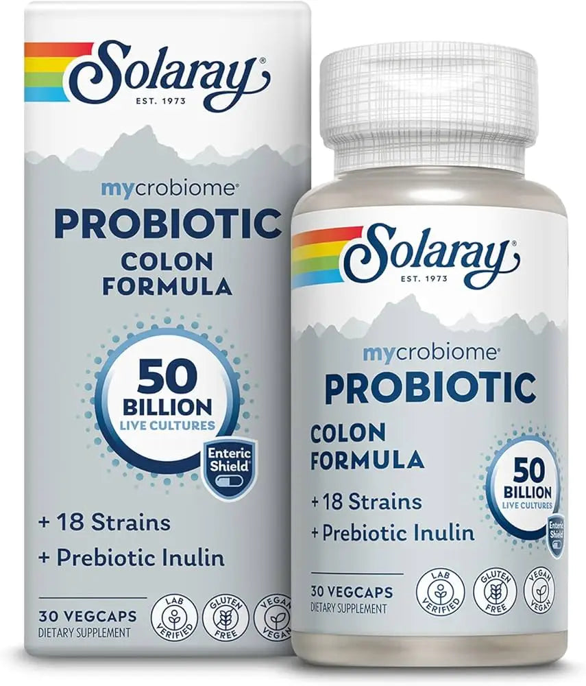 Solaray Mycrobiome Probiotic 50 Billion 30 Veg Caps