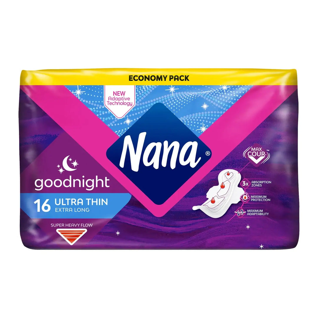 55062-Nana Goodnight Ultra Thin Extra Long 16Pcs +4