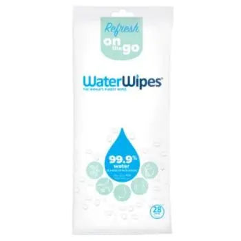 46581-Water Wipes Sports & Travel 28Pcs