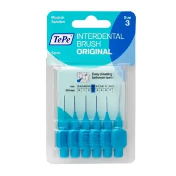 Tepe Interdental Brush Blue 0.6mm-Size 3