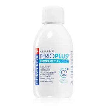 46628-Curaprox Perioplus Regenerate CHX 0.09 Mouthwash 200ml +4
