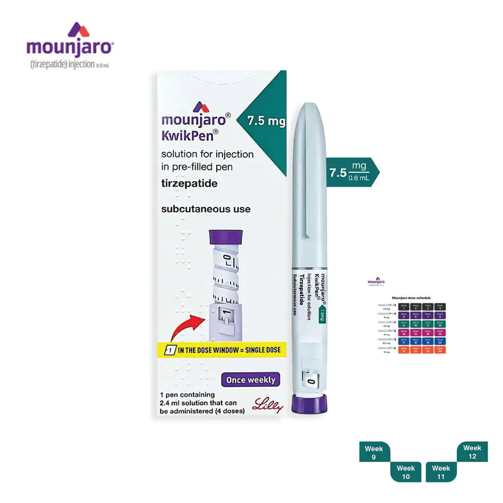 Mounjaro Kwikpen 7.5Mg Sol For Injection In Pre-Filled 1 Pen