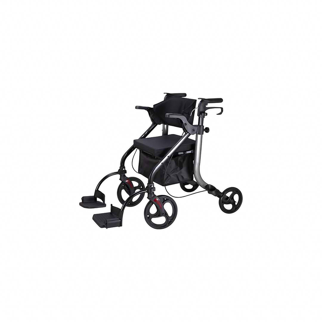 Lightweight Aluminium Rollator With Basket