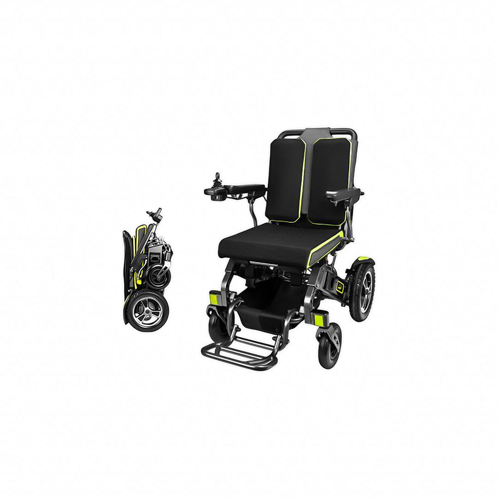Al Essa Light Power Wheelchair With Travel Bag (52cm) (Grey)