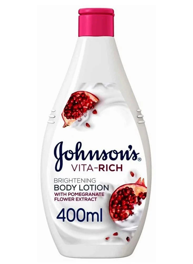 Johnson's Vita-Rich Body Lotion 400ml-Pomegranate Flower