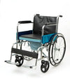 Vantevis Lightweight Commode Wheelchair 46cm