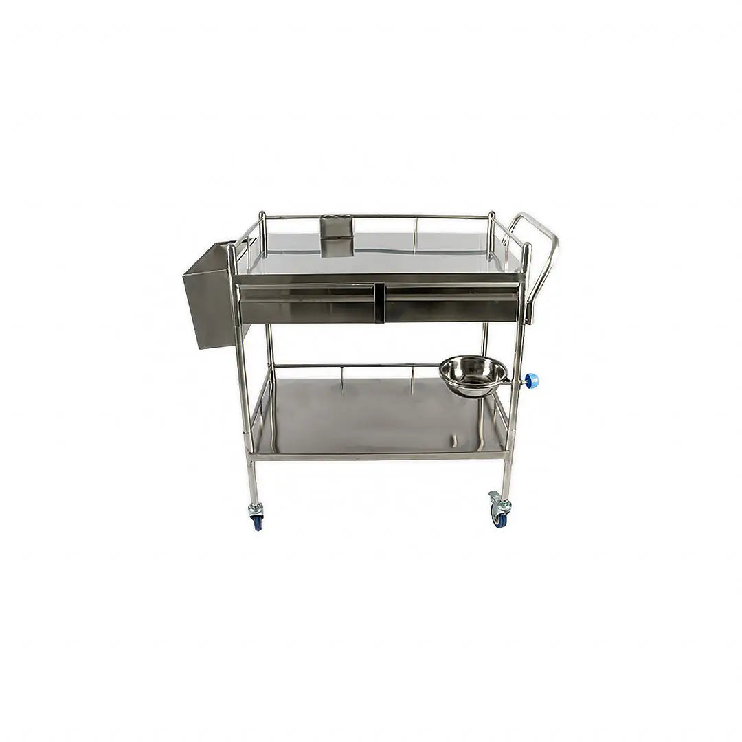 82043-Vantevis Instrument Trolley With Double Drawer