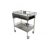 vantevis instrument trolley with double drawer