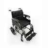 Aluminum wheelchair with detachable footrest