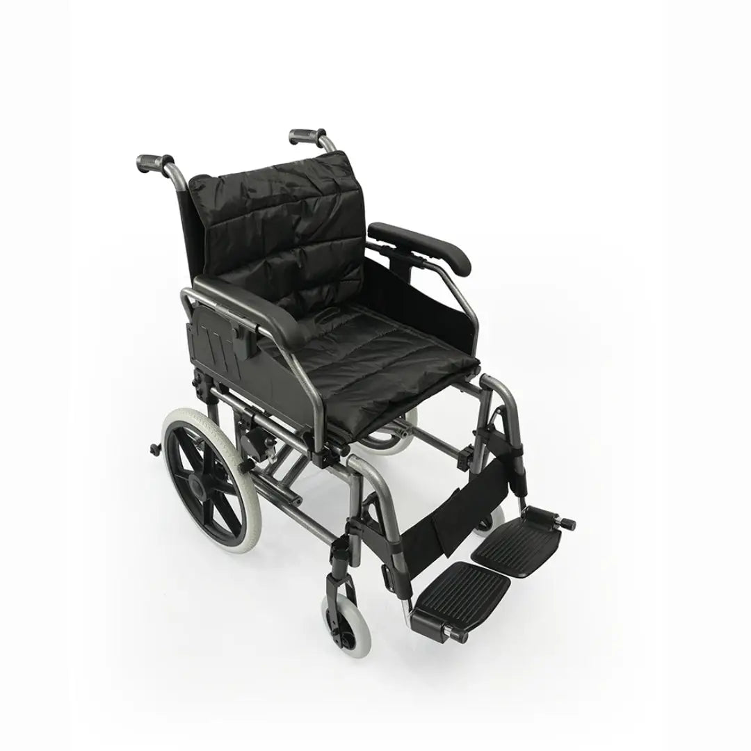 82047-Aluminum wheelchair with detachable footrest