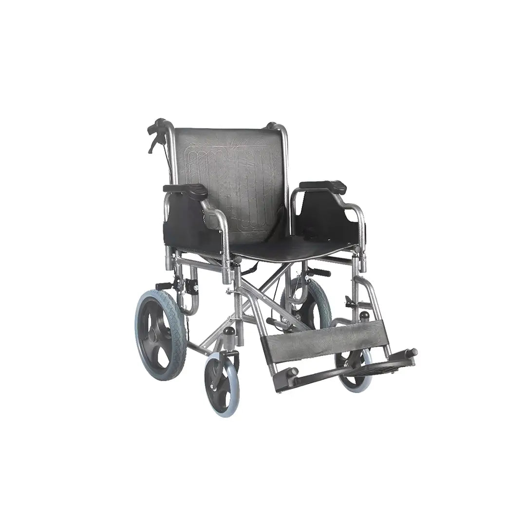 82051-Vantevis Foldable Wheelchair With Hand Brake