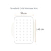 Blando Mattress Protector for kids - Crib Size 70*140CM"